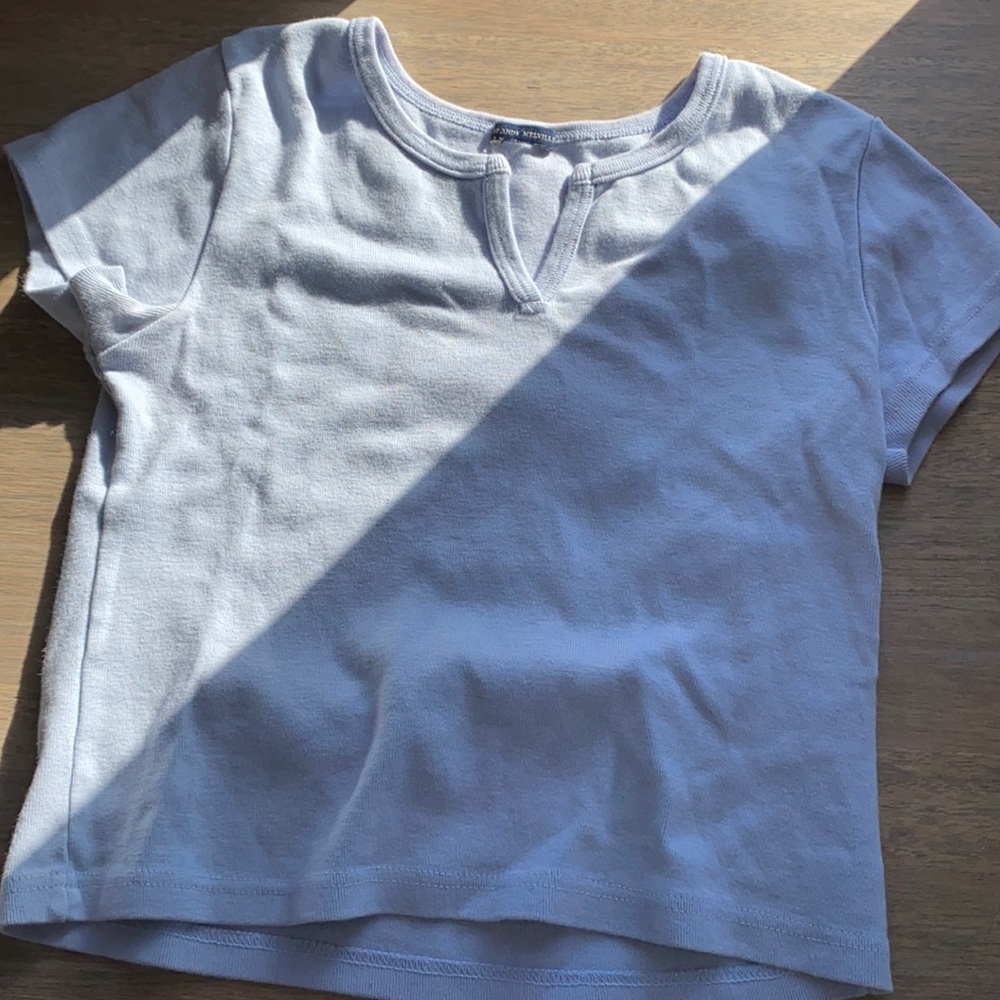 short sleeve brandy melville shirt